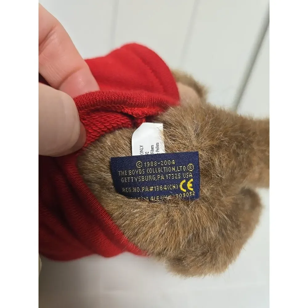 NEW Boyds Bears Doin Without Be Naughty And Save Santa A Trip Plush‎ Stuffed Toy